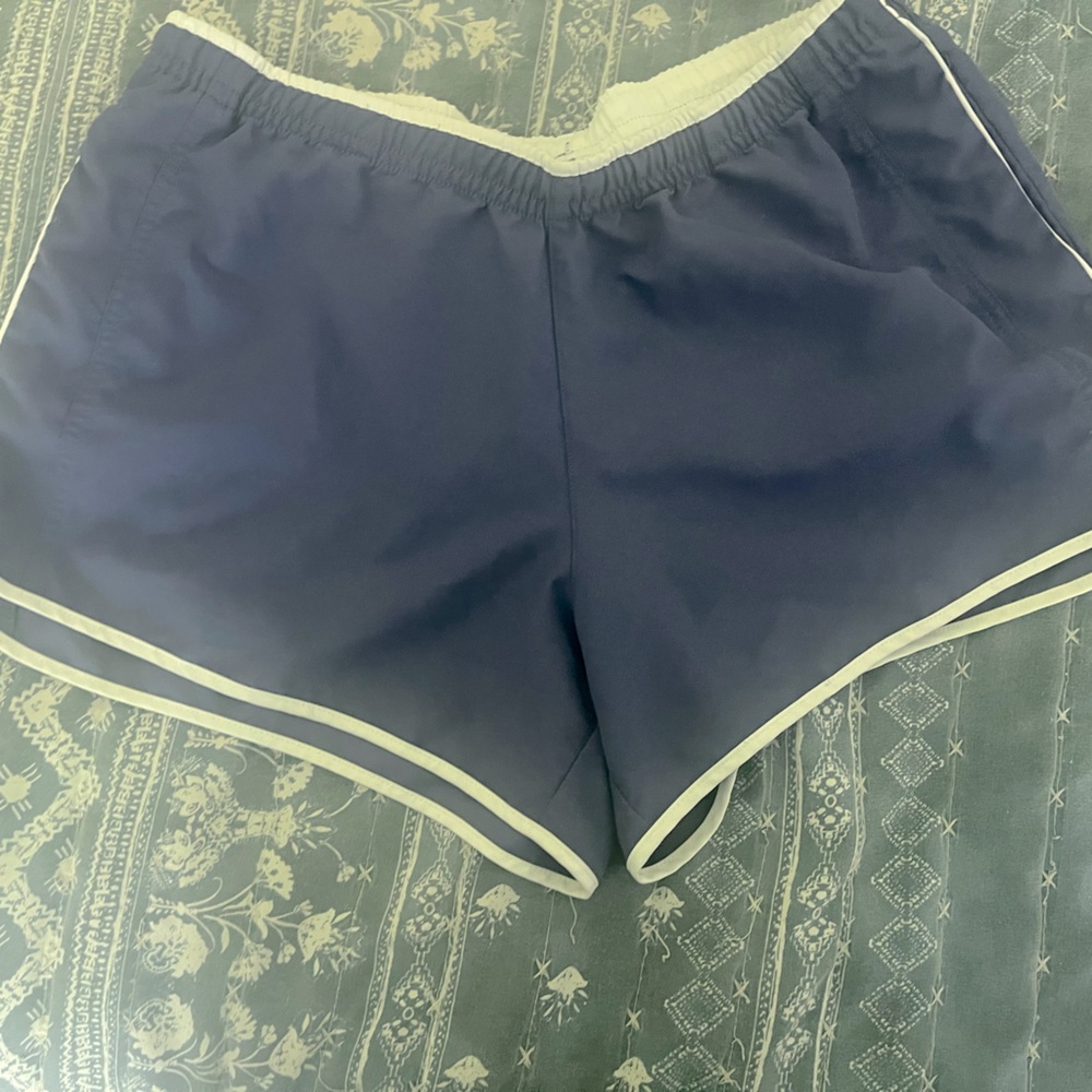 Horny Toad Running shorts size large.  NWOT. These are a purplish blue color.
